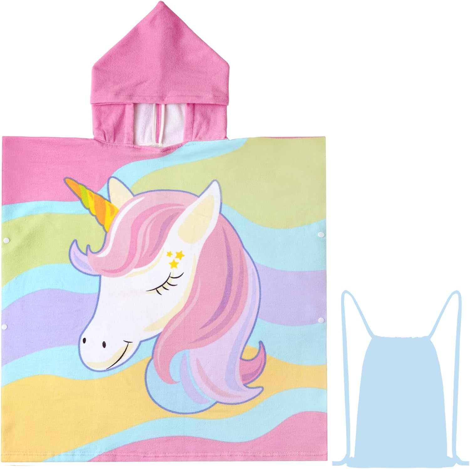 Dinosaur Bath Towel for Toddler Boys, Pool Hooded Towel for Kids, Hooded Bath Beach Towel Poncho for Bath/Pool/Beach Swim Cover
