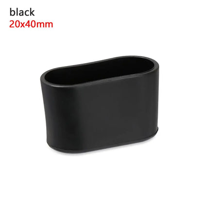 4PCS Silicone Rectangular Feet Cover Furniture Floor Protector Pad anti Slip Chair Leg Caps Wood Sofa Table Child Bed Stopper