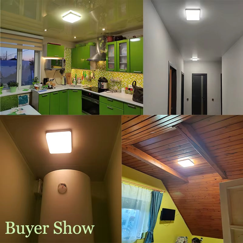 Square Led Ceiling Lamp Bedroom Lighting Neutral White Cold White Warm White 48W 36W 24W 18W Led Ceiling Light Room