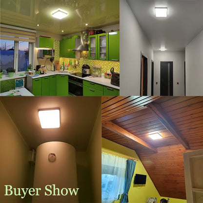 Square Led Ceiling Lamp Bedroom Lighting Neutral White Cold White Warm White 48W 36W 24W 18W Led Ceiling Light Room