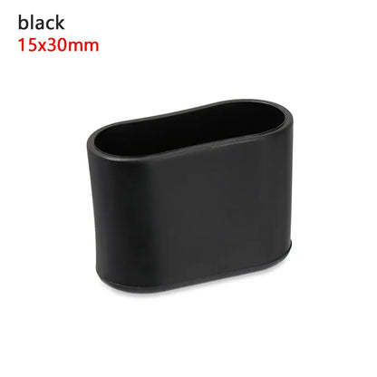 4PCS Silicone Rectangular Feet Cover Furniture Floor Protector Pad anti Slip Chair Leg Caps Wood Sofa Table Child Bed Stopper