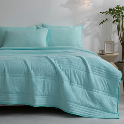 Cooling Blankets Pure Color Summer Quilt Plain Summer Cool Quilt Compressible Air-Conditioning Quilt Quilt Blanket