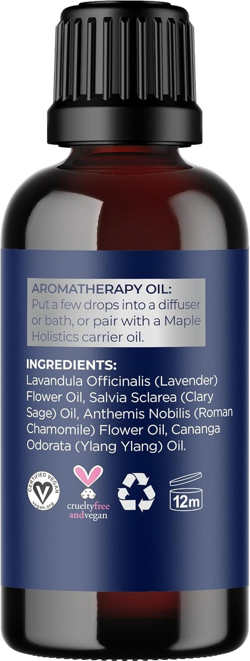 Sleep Essential Oil Blend for Diffuser - Dream Essential Oils for Diffusers Aromatherapy and Relaxation with Clary Sage Ylang-Ylang Roman Chamomile and Lavender Essential Oils for Sleep Time Support