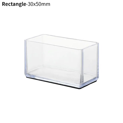 4PCS Silicone Rectangular Feet Cover Furniture Floor Protector Pad anti Slip Chair Leg Caps Wood Sofa Table Child Bed Stopper