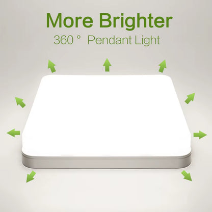 Square Led Ceiling Lamp Bedroom Lighting Neutral White Cold White Warm White 48W 36W 24W 18W Led Ceiling Light Room