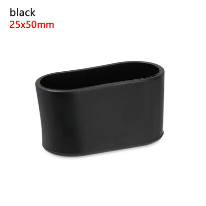 4PCS Silicone Rectangular Feet Cover Furniture Floor Protector Pad anti Slip Chair Leg Caps Wood Sofa Table Child Bed Stopper