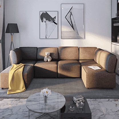Brown Sectional Couch